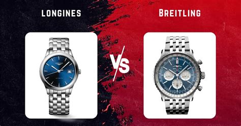 Longines vs. Breitling: A Detailed Guide 